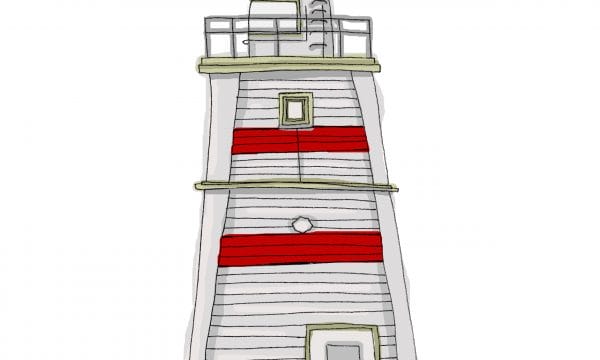 Illustration of Hartlepool Lighthouse