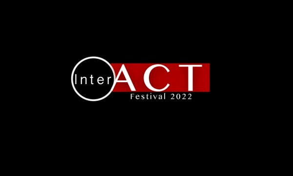 Logo made up of text reading 'InterACT Festival 2022'