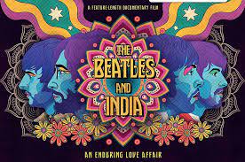 The Beatles and India poster artwork