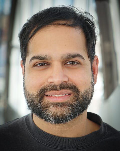 Headshot of artist Umar Butt