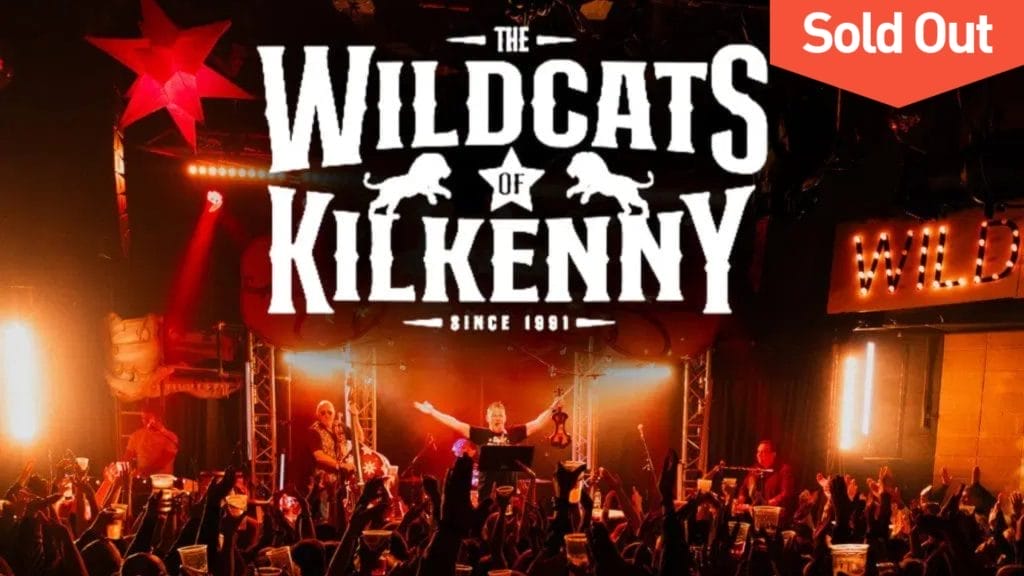 A musician on stage in front of an applauding audience