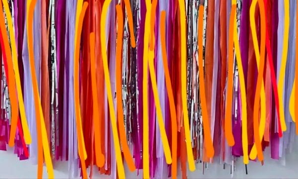 Making A Giant Lei Banner